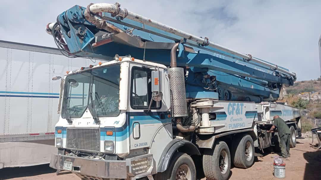 Nuestros equipos de bombeo de concreto